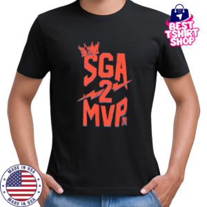 SGA 2 MVP Okc shirt