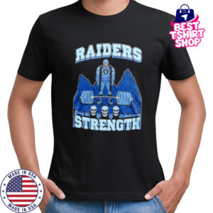 Skeleton Las Vegas Raiders Strength shirt