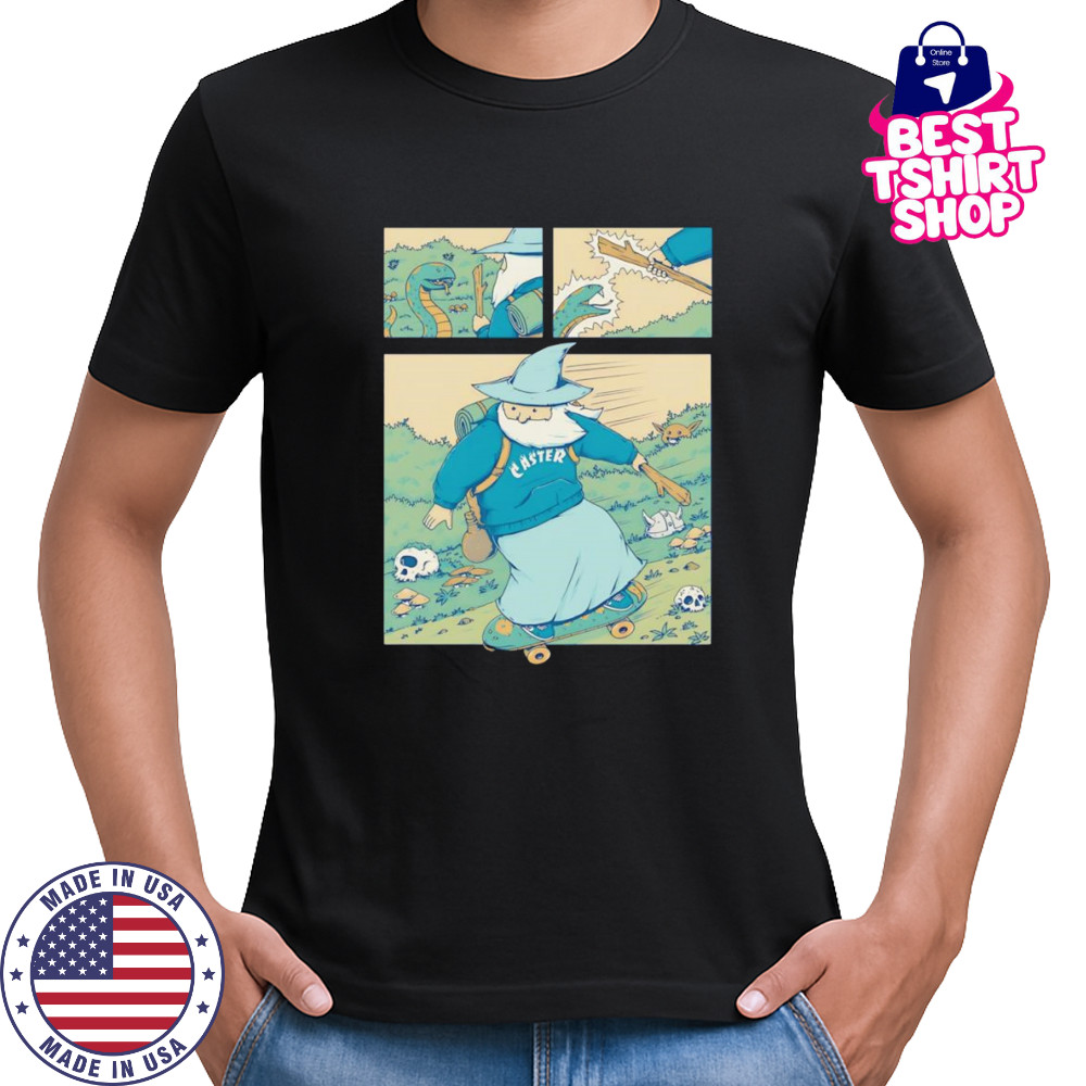 Snakeboarding Wizard shirt