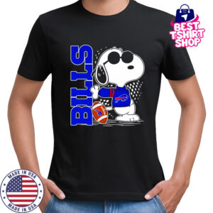 Snoopy and Buffalo Bills football shirt