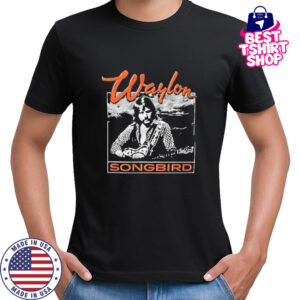 Songbird Waylon Jennings Album T-Shirt