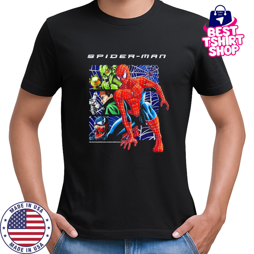 Spider man vs triple threat shirt
