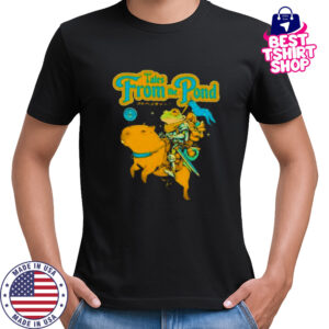 Tales from the Pond Frog riding Capybara shirt