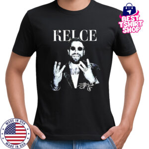 Travis Kelce Kansas City Chiefs NFL Football Game day signature shirt