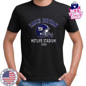 Zach Bryan New York Giants Kings Of Leon T-Shirt