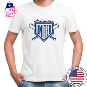 Arlington United Baseball logo shirt