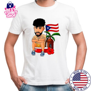 Bad Bunny Puerto Rico flag summer 2025 shirt