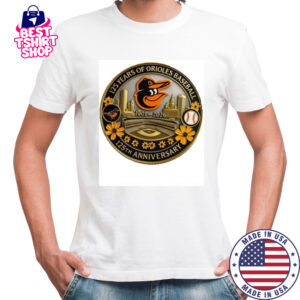 Baltimore Orioles 125Th Anniversary Commemorative 1901-2026 Shirt