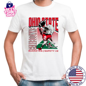 Caleb Downs Ohio State Caricature cartoon shirt