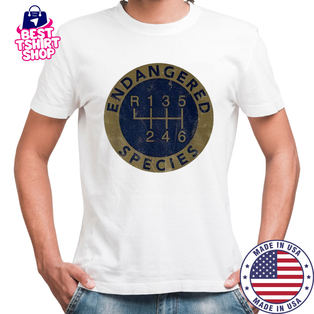 Endangered Species R 135246 vintage logo shirt