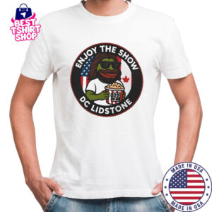 Enjoy the show DC Lidstone logo shirt