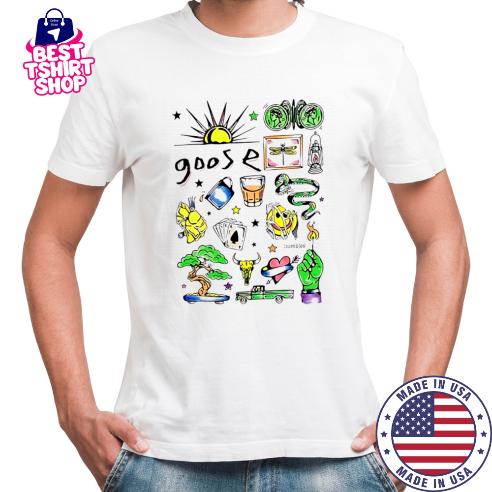 Goose Hand Colored Highlighter shirt