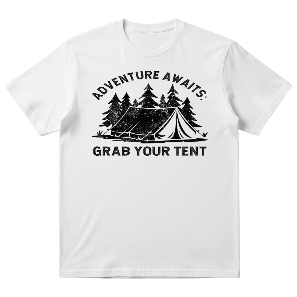 Adventure Awaits Grab Your Tent T-Shirt