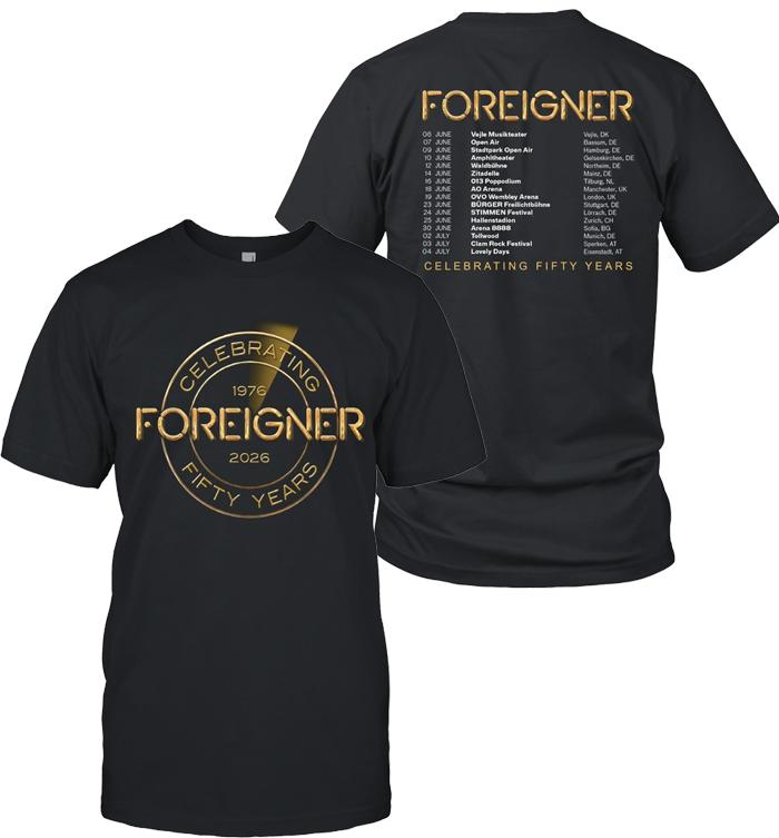 Foreigner Tour 1976 – 2026