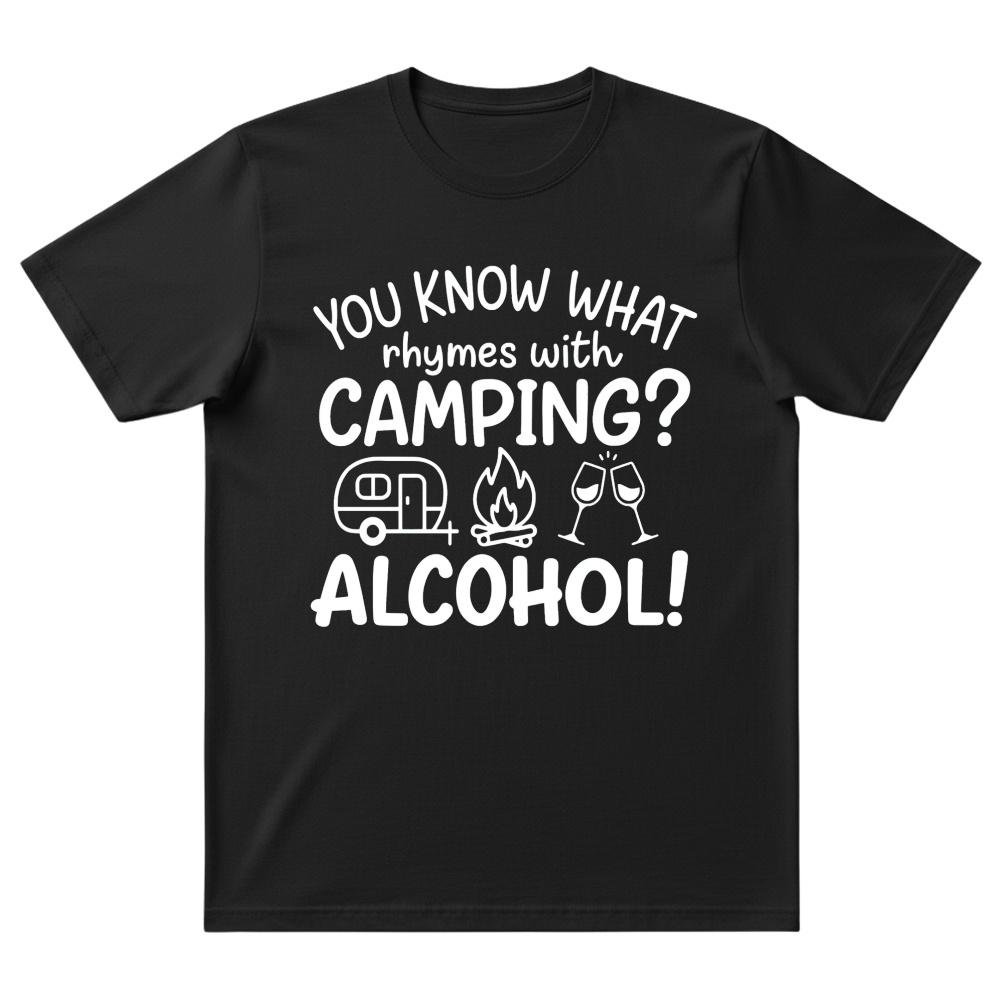 You Know What Rhymes With Camping T-Shirt You Know What Rhymes With Camping T-Shirt