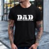 Deer Hunting DAD Deadly Accurate Dude Cool Fathers Day_T-Shirt