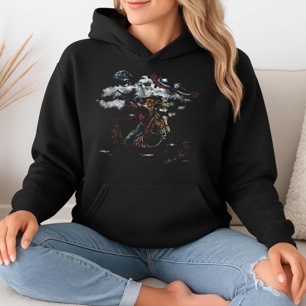 Desert Rose cowgirl_Hoodie