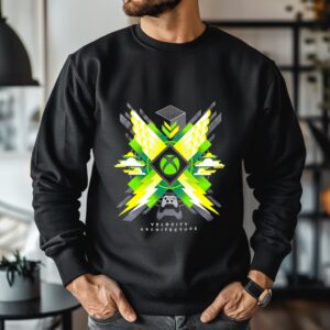 Microsoft Xbox Series X Launch Velocity logo_Crewneck Sweatshirt