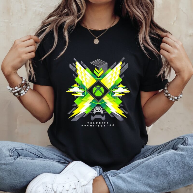 Microsoft Xbox Series X Launch Velocity logo_Ladies T-Shirt