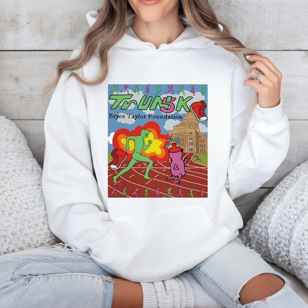 TrUNK 5k Bryce Taylor foundation cartoon_Hoodie